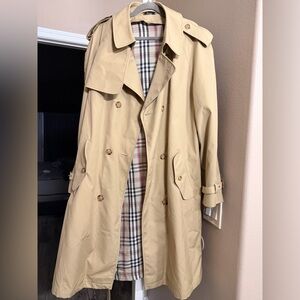 Vintage Tan Trench Coat